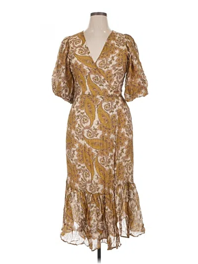 Pre-owned Minkpink Cocktail Dress In Gold