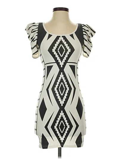 Pre-owned Minkpink Cocktail Dress In Gray