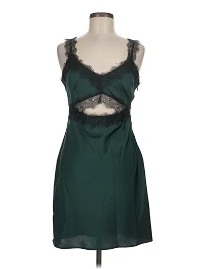 Pre-owned Minkpink Cocktail Dress In Green