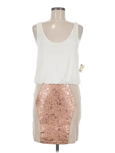 Pre-owned Minkpink Cocktail Dress In Ivory