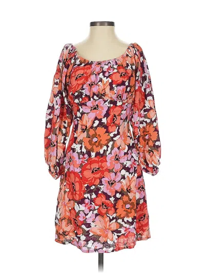 Minkpink Cocktail Dress In Orange