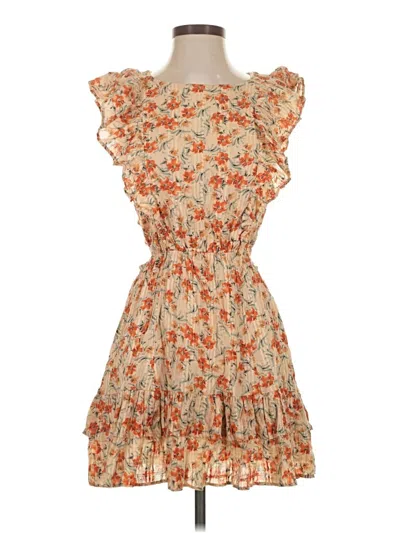 Pre-owned Minkpink Cocktail Dress In Orange