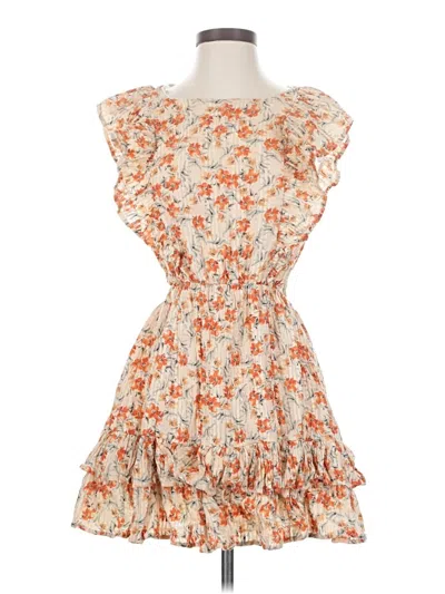 Pre-owned Minkpink Cocktail Dress In Orange