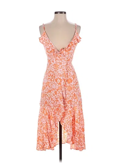 Pre-owned Minkpink Cocktail Dress In Orange
