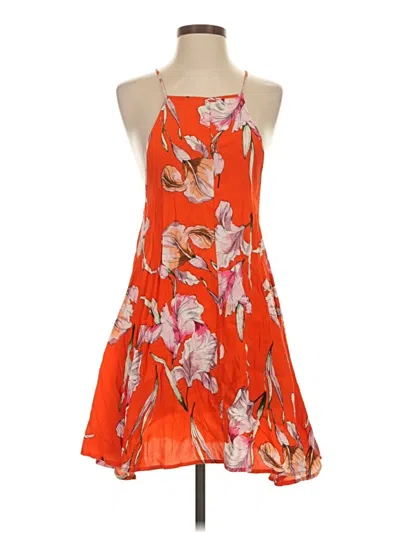 Pre-owned Minkpink Cocktail Dress In Orange