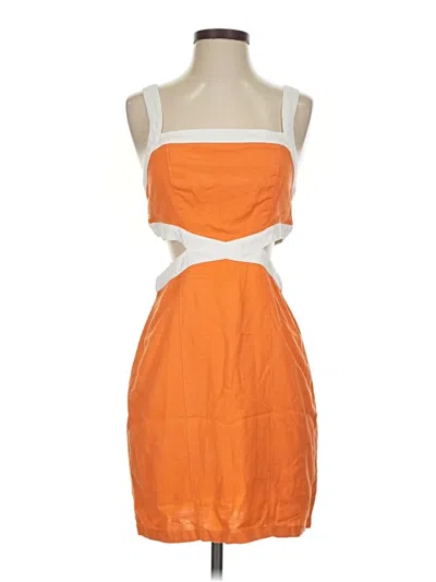 Pre-owned Minkpink Cocktail Dress In Orange