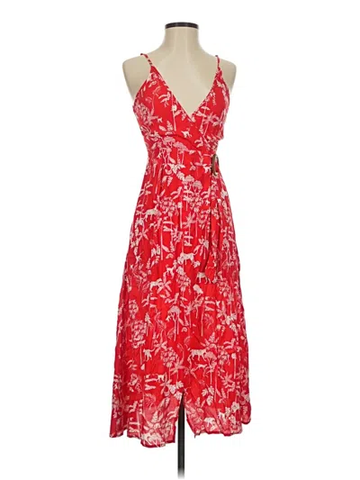 Pre-owned Minkpink Cocktail Dress In Red