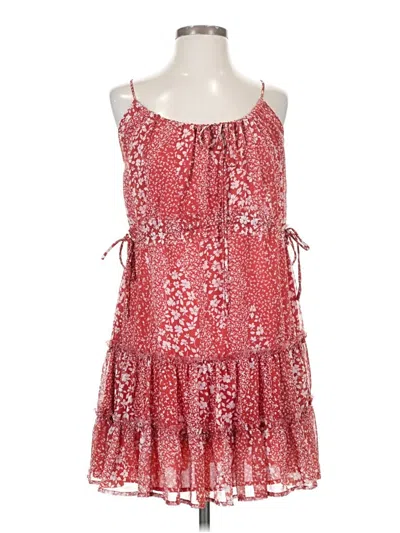 Pre-owned Minkpink Cocktail Dress In Red