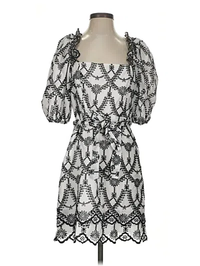 Pre-owned Minkpink Cocktail Dress In Silver
