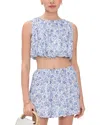 Minkpink Dev Evelyn Bubble Top In Blue