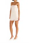 Minkpink Elora Bustier Top In White In White