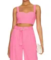 MINKPINK KELANI BODICE TOP IN PINK