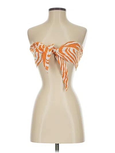 Pre-owned Minkpink Kimono In Orange