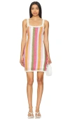 Minkpink Lito Dress In 碎花条纹