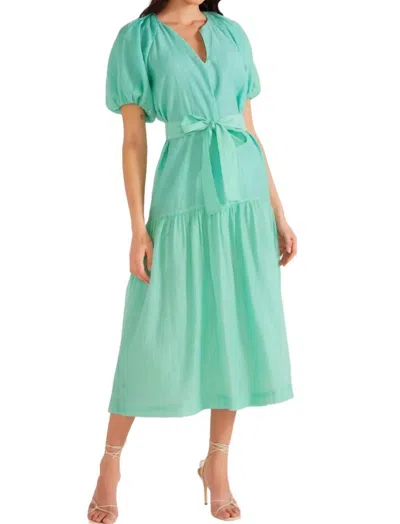 Minkpink Lucie Midaxi Dress In Mint In Blue