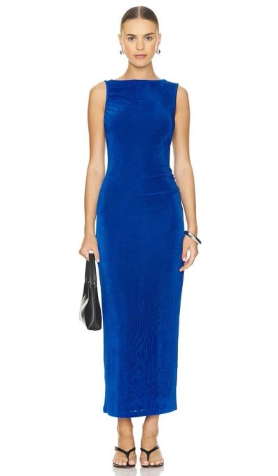 Minkpink Lumino Dress In Blue