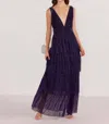 Minkpink Midnight Sparkle Dress In Purple In Purple
