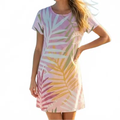 Minkpink Palm Springs Tee Dress In Multi