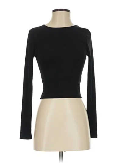 Pre-owned Minkpink Pullover Sweater In Black