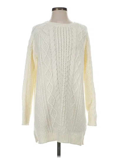 Pre-owned Minkpink Pullover Sweater In Ivory