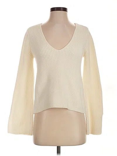 Pre-owned Minkpink Pullover Sweater In Ivory