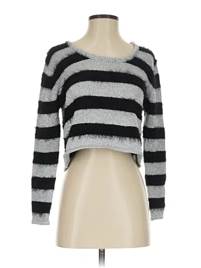 Pre-owned Minkpink Pullover Sweater In Silver
