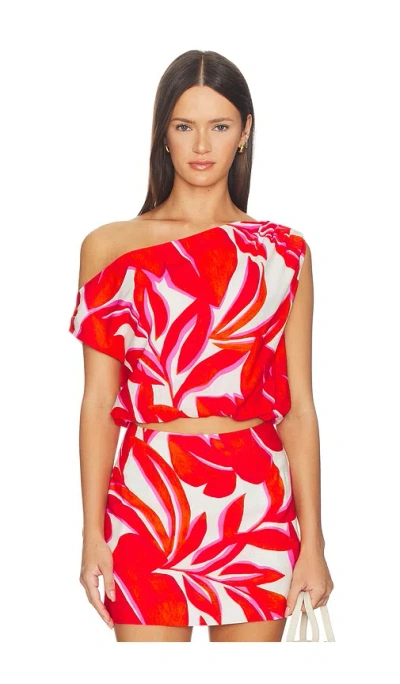 Minkpink Ravelo 탑 In Red
