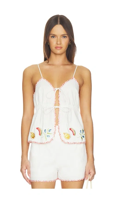 Minkpink Santorini 탑 In White