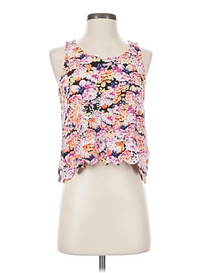 Pre-owned Minkpink Sleeveless Blouse In Pink
