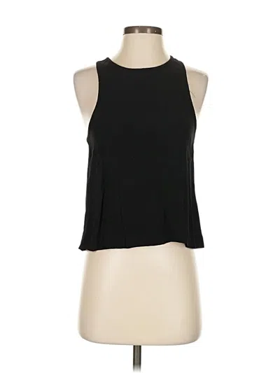 Pre-owned Minkpink Sleeveless Top Black Halter Neckline Tops