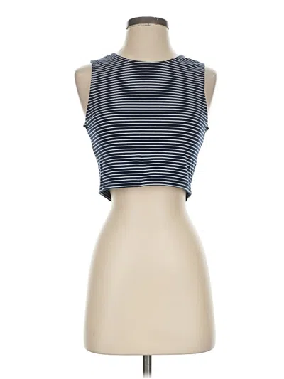 Pre-owned Minkpink Sleeveless T-shirt In Blue
