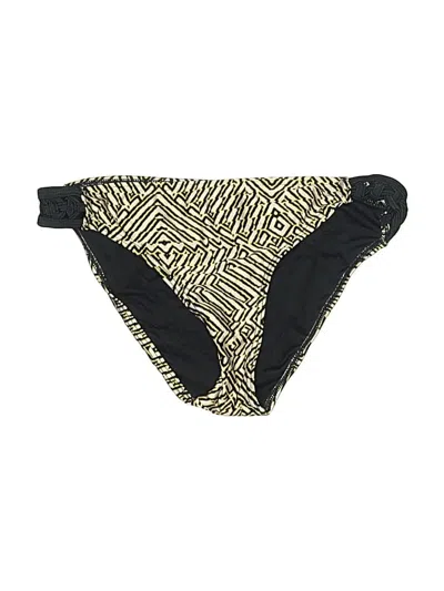 Pre-owned Minkpink Swimsuit Bottoms In Gold