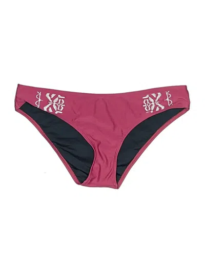 Pre-owned Minkpink Swimsuit Bottoms In Pink