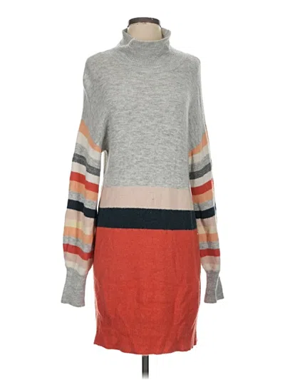 Pre-owned Minkpink Turtleneck Sweater In Gray