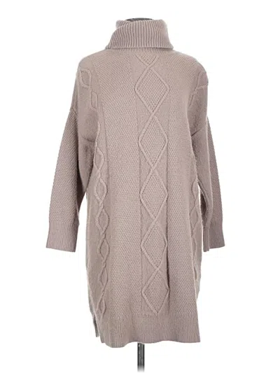 Pre-owned Minkpink Turtleneck Sweater In Tan