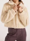 Minkpink Zariza Teddy Jacket In Sand In Neutral