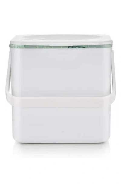 Minky 0.9 Gallon Compost Bin In White