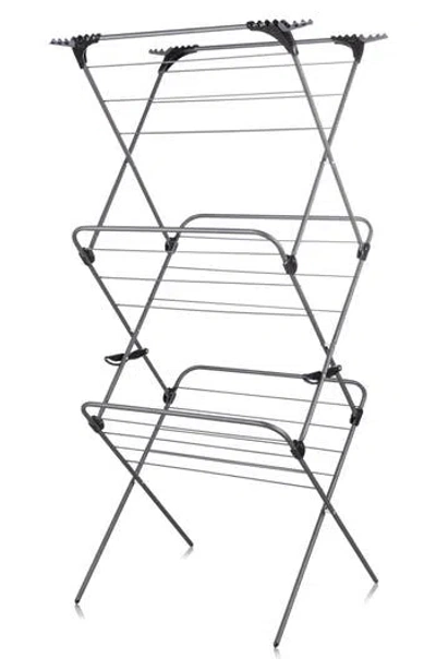 Minky Premium Suregrip 3-tier Drying Rack In Silver