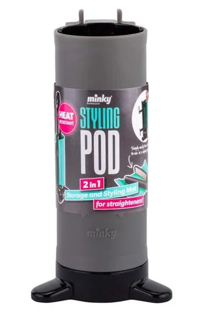 Minky Styling Pod In Black/rose Gold