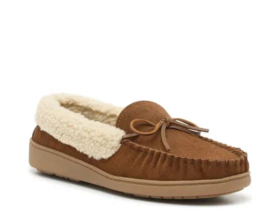 Minnetonka Berb Slipper In Dark Brown