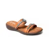 Minnetonka Brenn Slide Sandal In Brown
