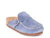 Minnetonka Buckle Clog In Blue