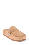 Minnetonka Buckle Clog In Brown