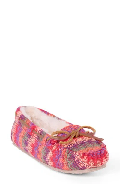 Minnetonka Cally Faux Fur Lined Slipper In Multi