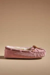 Minnetonka Cally Moccasins In Pink