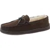 Minnetonka Cedar Trapper Mens Faux Fur Lined Faux Fur Loafer Slippers In Multi