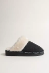 Minnetonka Cerise Faux Fur Lined Slipper In Grey