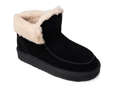 Minnetonka Chandra Bootie Slipper In Black
