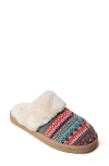 Minnetonka Chesney Mule Slipper In Bright Multi
