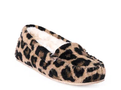 Minnetonka Cosi Venetian Slipper In Animal Print
